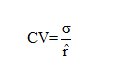Coefficient Of Variation